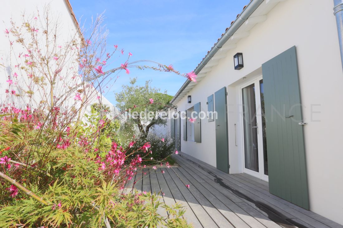 Photo 14 : EXTERIEUR d'une maison situ&eacute;e &agrave; La Flotte-en-R&eacute;, &icirc;le de R&eacute;.