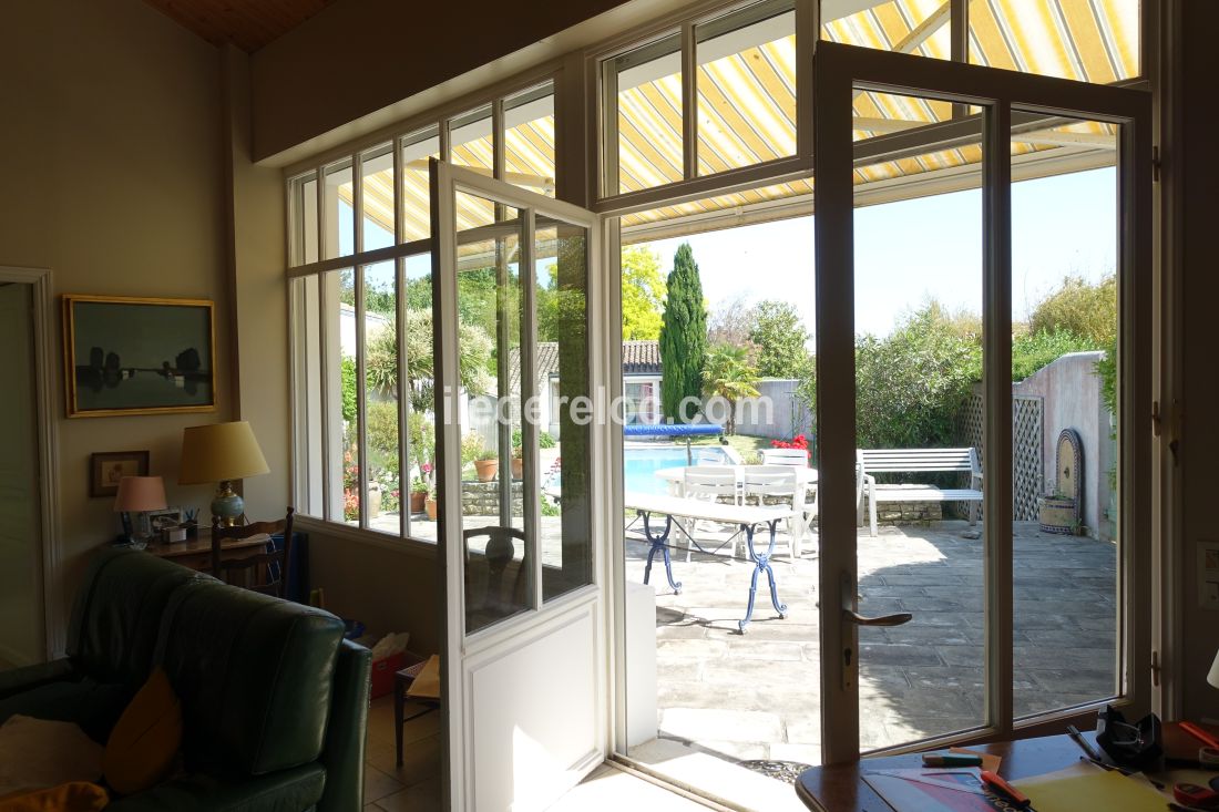 Photo 13 : SEJOUR d'une maison situ&eacute;e &agrave; Saint-Martin-de-R&eacute;, &icirc;le de R&eacute;.