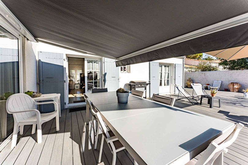 Photo 9 :  d'une maison situ&eacute;e &agrave; Le Bois-Plage-en-R&eacute;, &icirc;le de R&eacute;.