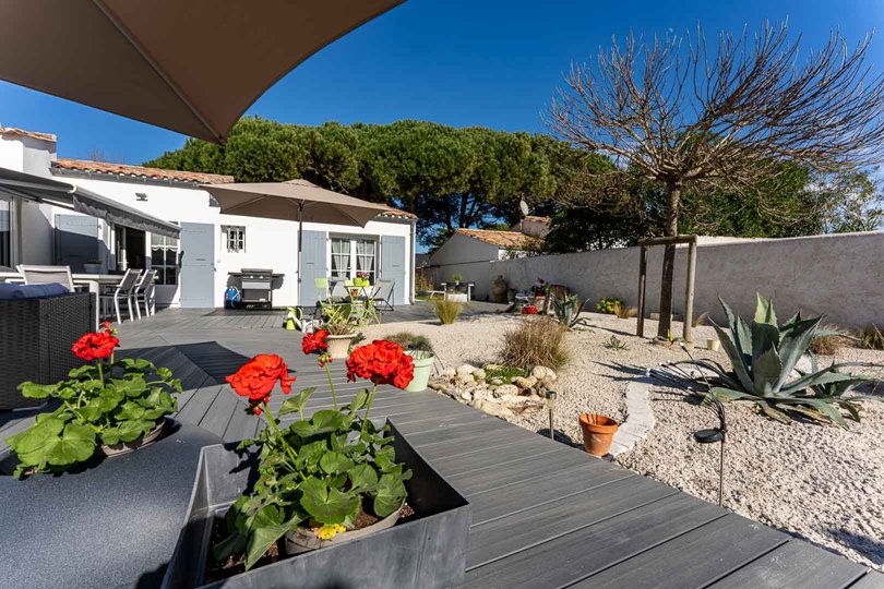 Photo 10 :  d'une maison situ&eacute;e &agrave; Le Bois-Plage-en-R&eacute;, &icirc;le de R&eacute;.