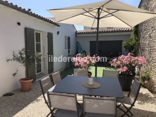 Ile de R&eacute;:Maison de plain-pied le bois plage en ré