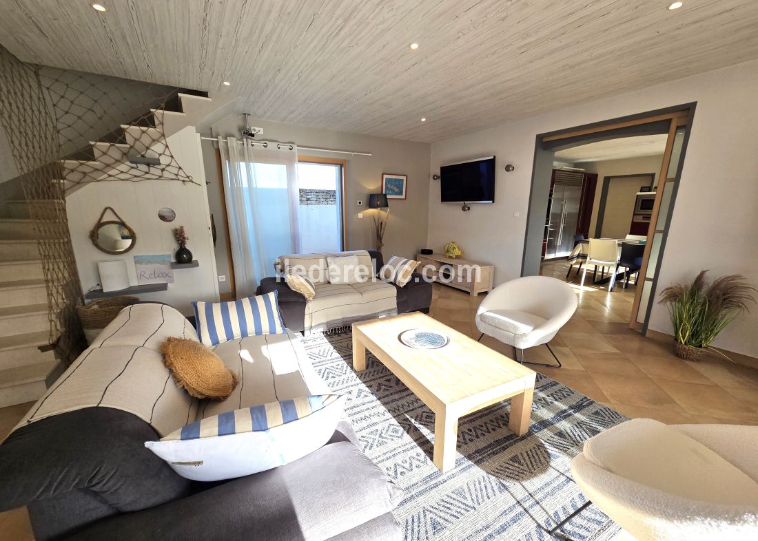 Photo 10 : SEJOUR d'une maison situ&eacute;e &agrave; La Couarde-sur-mer, &icirc;le de R&eacute;.