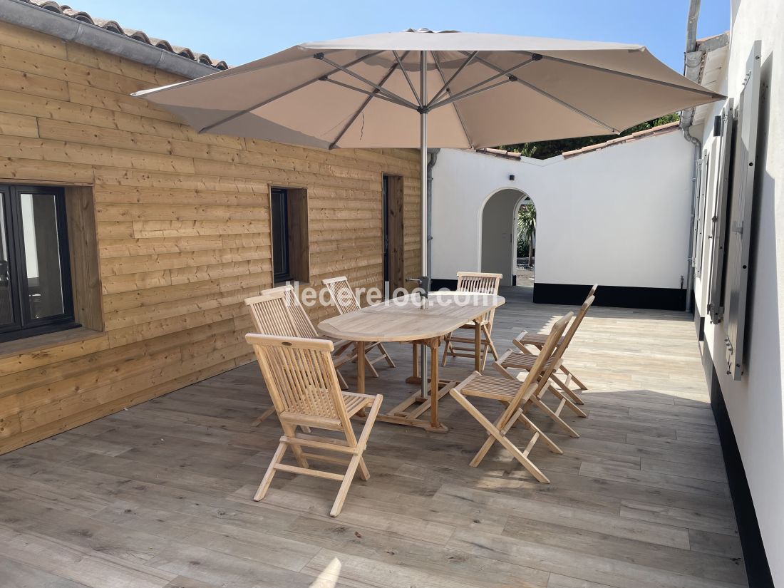 Photo 5 : PATIO d'une maison situ&eacute;e &agrave; La Couarde-sur-mer, &icirc;le de R&eacute;.
