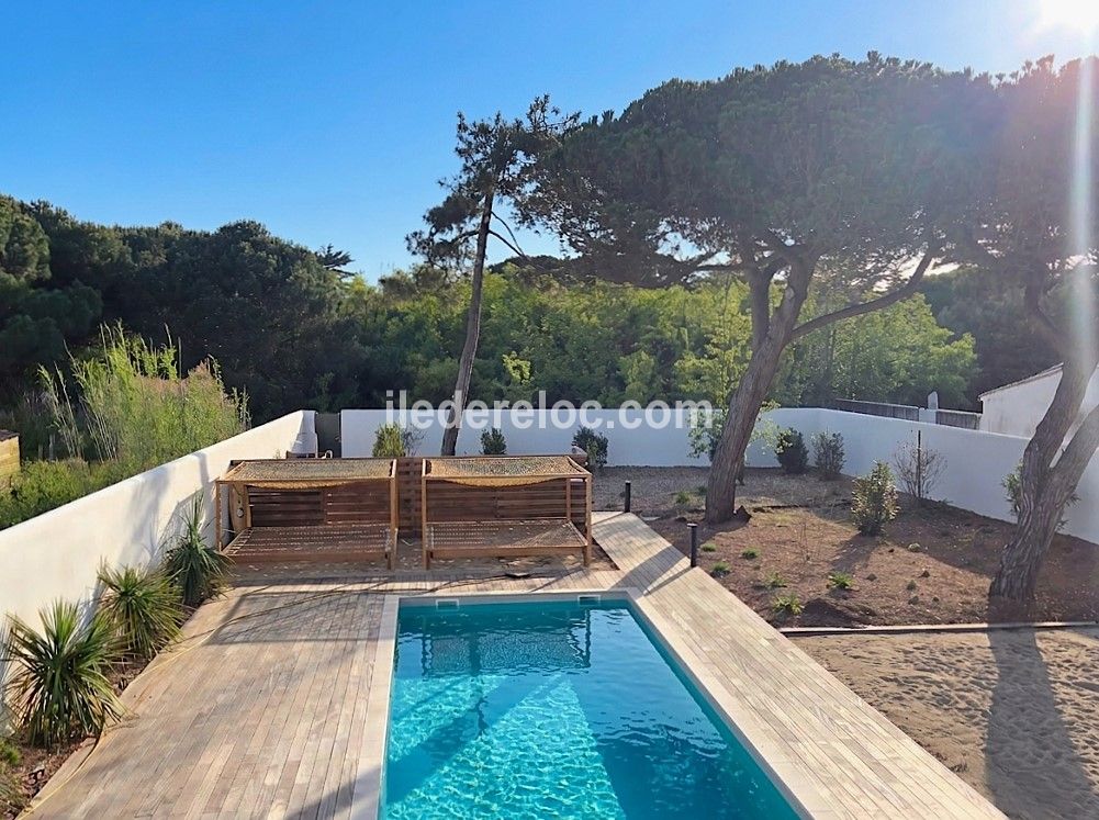 Photo 4 : TERRASSE d'une maison situ&eacute;e &agrave; La Couarde-sur-mer, &icirc;le de R&eacute;.