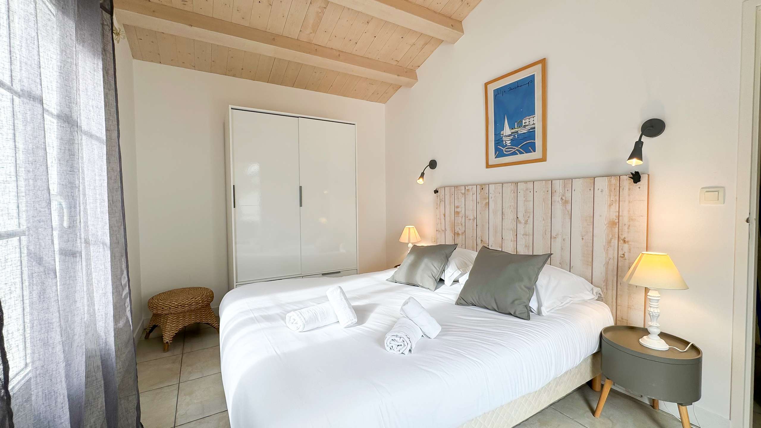 Photo 12 :  d'une maison situ&eacute;e &agrave; Le Bois-Plage-en-R&eacute;, &icirc;le de R&eacute;.