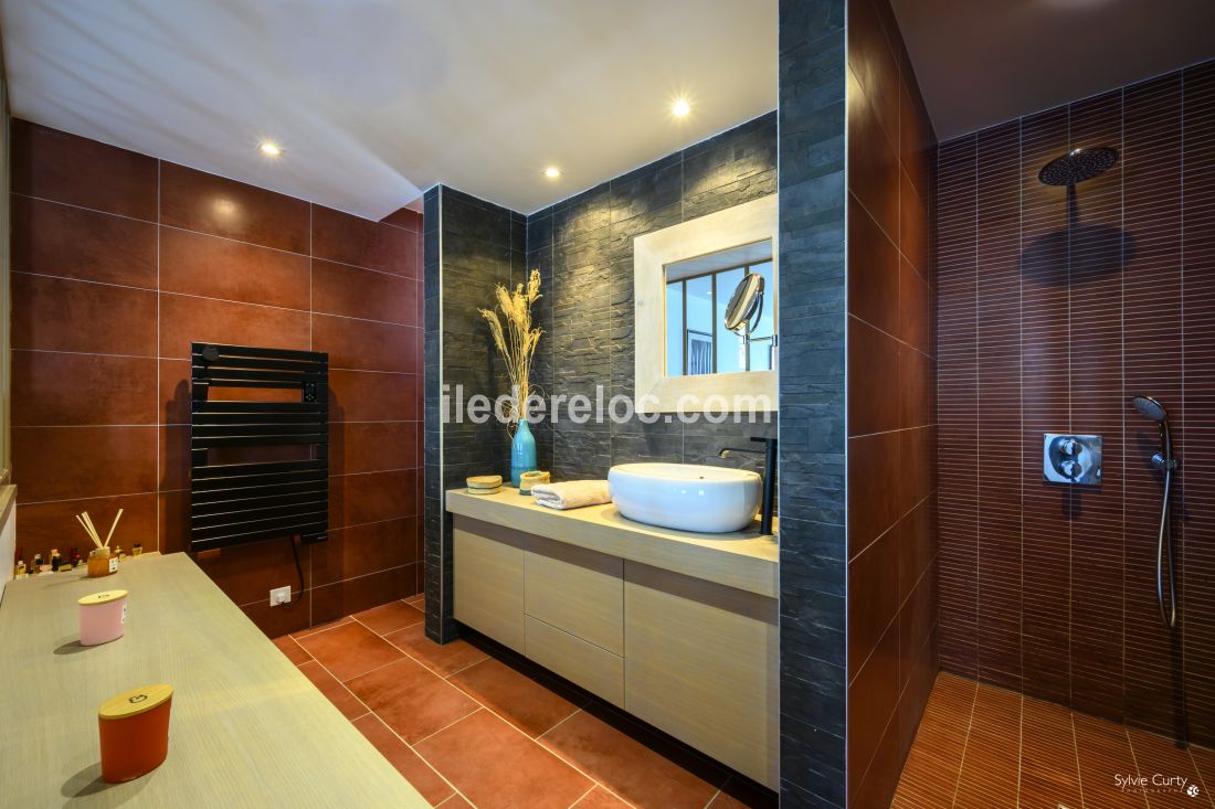 Photo 14 : SALLEDEBAIN d'une maison situ&eacute;e &agrave; Le Bois-Plage-en-R&eacute;, &icirc;le de R&eacute;.