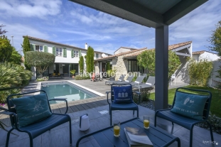 Ile de R&eacute;:Villa d'architecte de la loubrie - 280 m2 -10 personnes