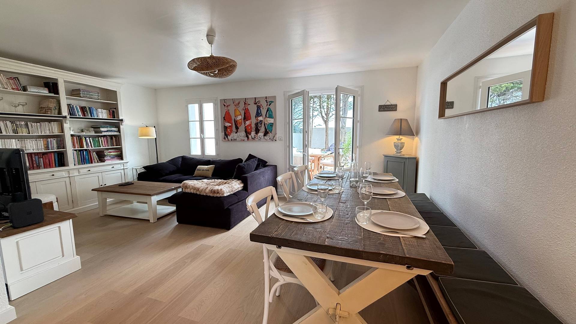 Photo 5 :  d'une maison situ&eacute;e &agrave; La Couarde-sur-mer, &icirc;le de R&eacute;.
