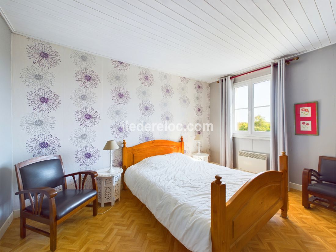 Photo 13 : CHAMBRE d'une maison situ&eacute;e &agrave; Saint-Cl&eacute;ment-des-Baleines, &icirc;le de R&eacute;.