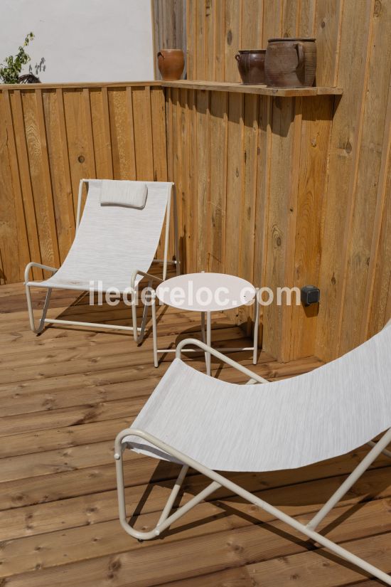 Photo 16 : TERRASSE d'une maison situ&eacute;e &agrave; Loix, &icirc;le de R&eacute;.