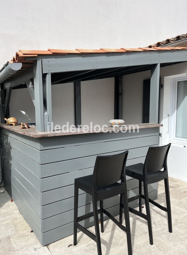 Photo 8 : TERRASSE d'une maison situ&eacute;e &agrave; Rivedoux-Plage, &icirc;le de R&eacute;.