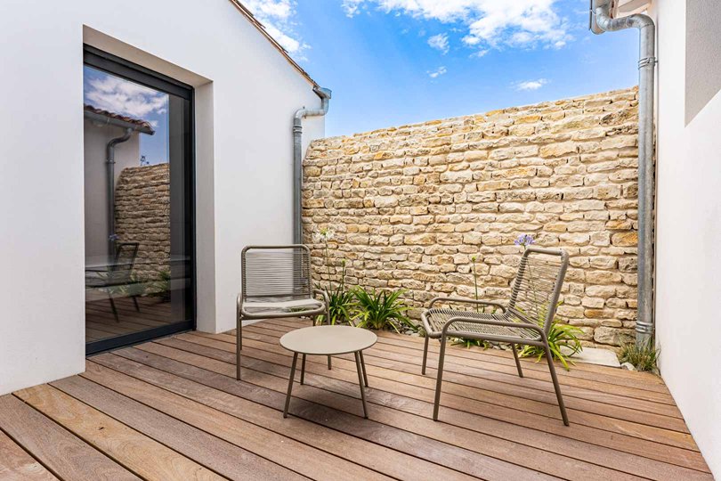Photo 6 :  d'une maison situ&eacute;e &agrave; Le Bois-Plage-en-R&eacute;, &icirc;le de R&eacute;.