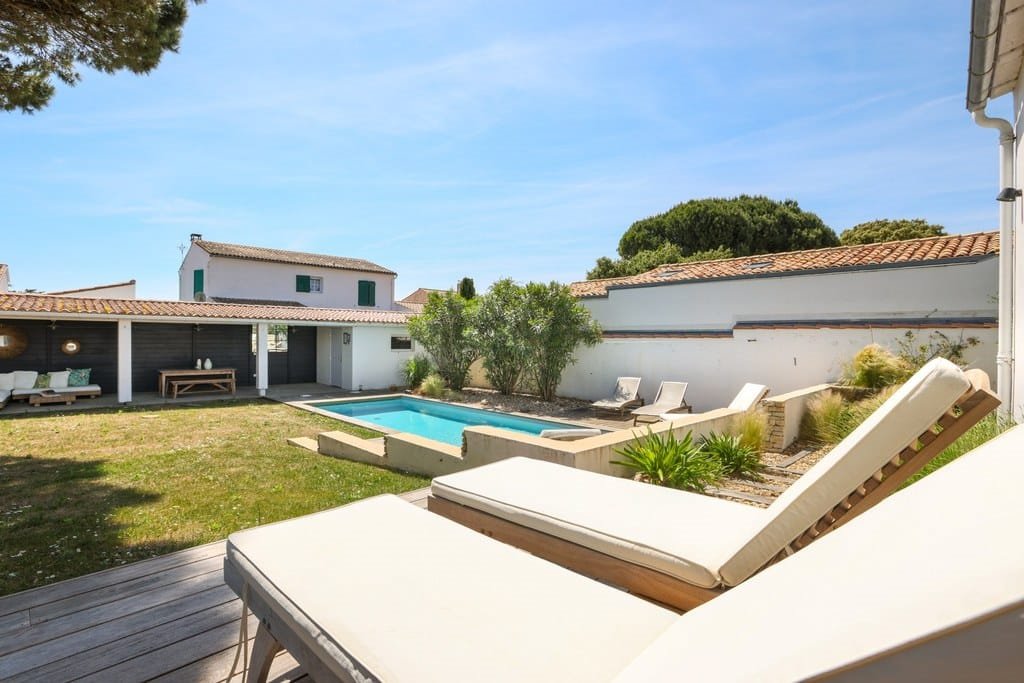 Photo 4 :  d'une maison situ&eacute;e &agrave; La Couarde-sur-mer, &icirc;le de R&eacute;.
